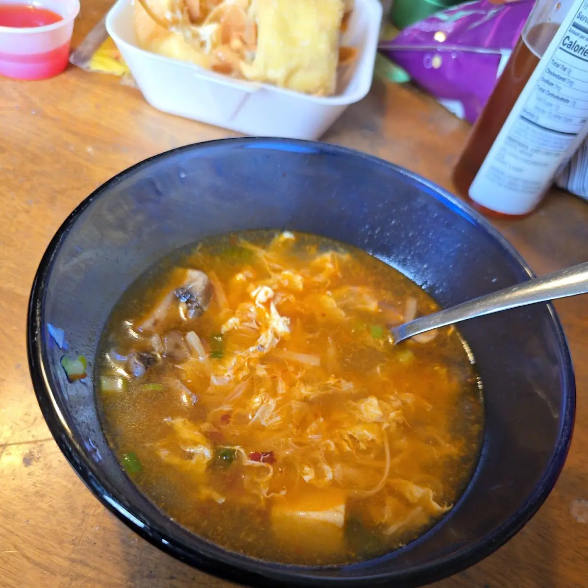 hot and sour soup 酸辣汤